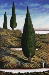Secrets I keep, oil on Belgian linen, 152x102cm, Luke Wagner 2008