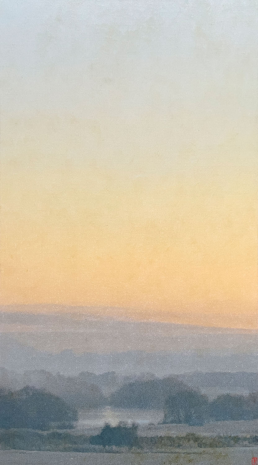 Ambiguous Light, Oil on linen, 122x82cm 2023