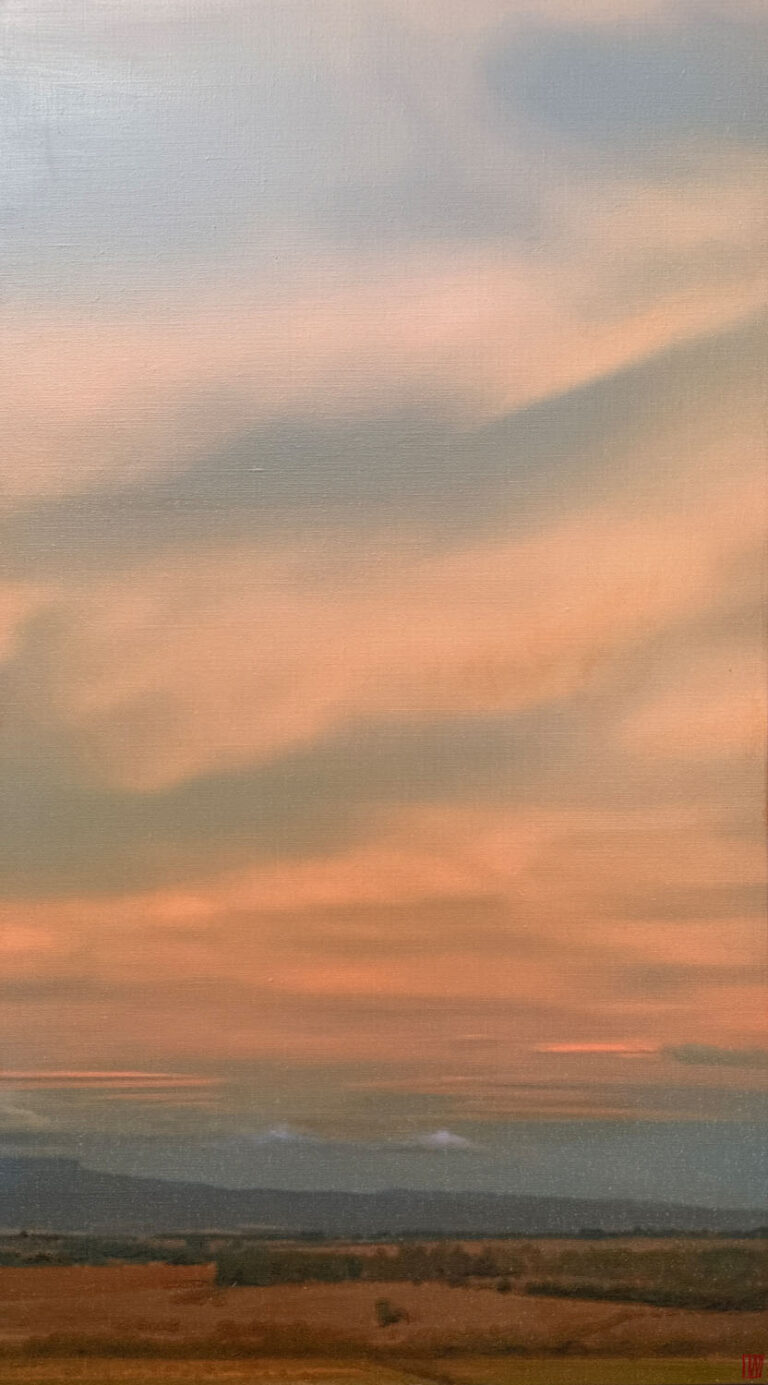 Each Step Remembered, oil on linen, 137x77cm 2026