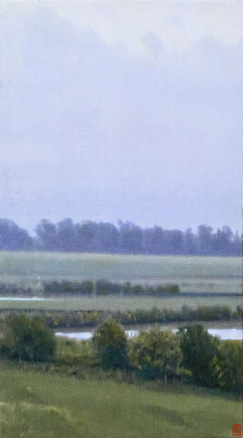 Incandescent Tune, Oil on linen, 66x41cm 2023