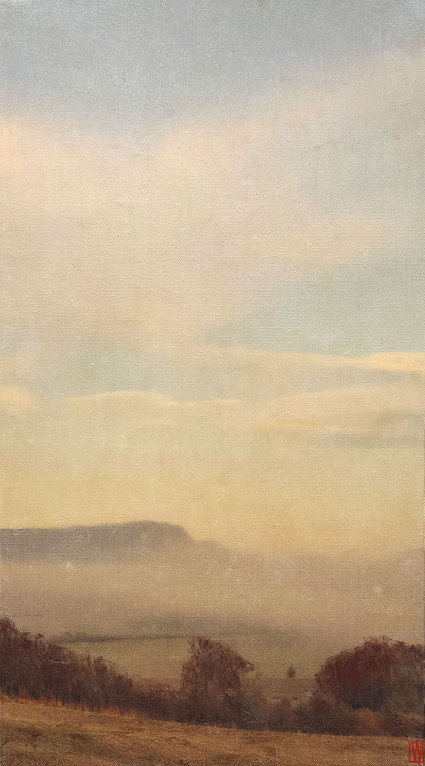 Life and Day Oil on linen, 66x41cm 2023
