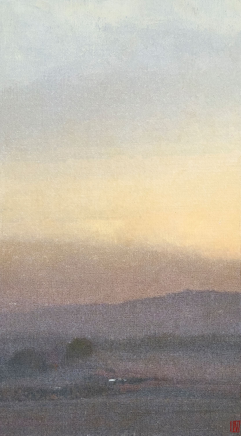 More Than Sleep, Oil on linen, 66x41cm 2023