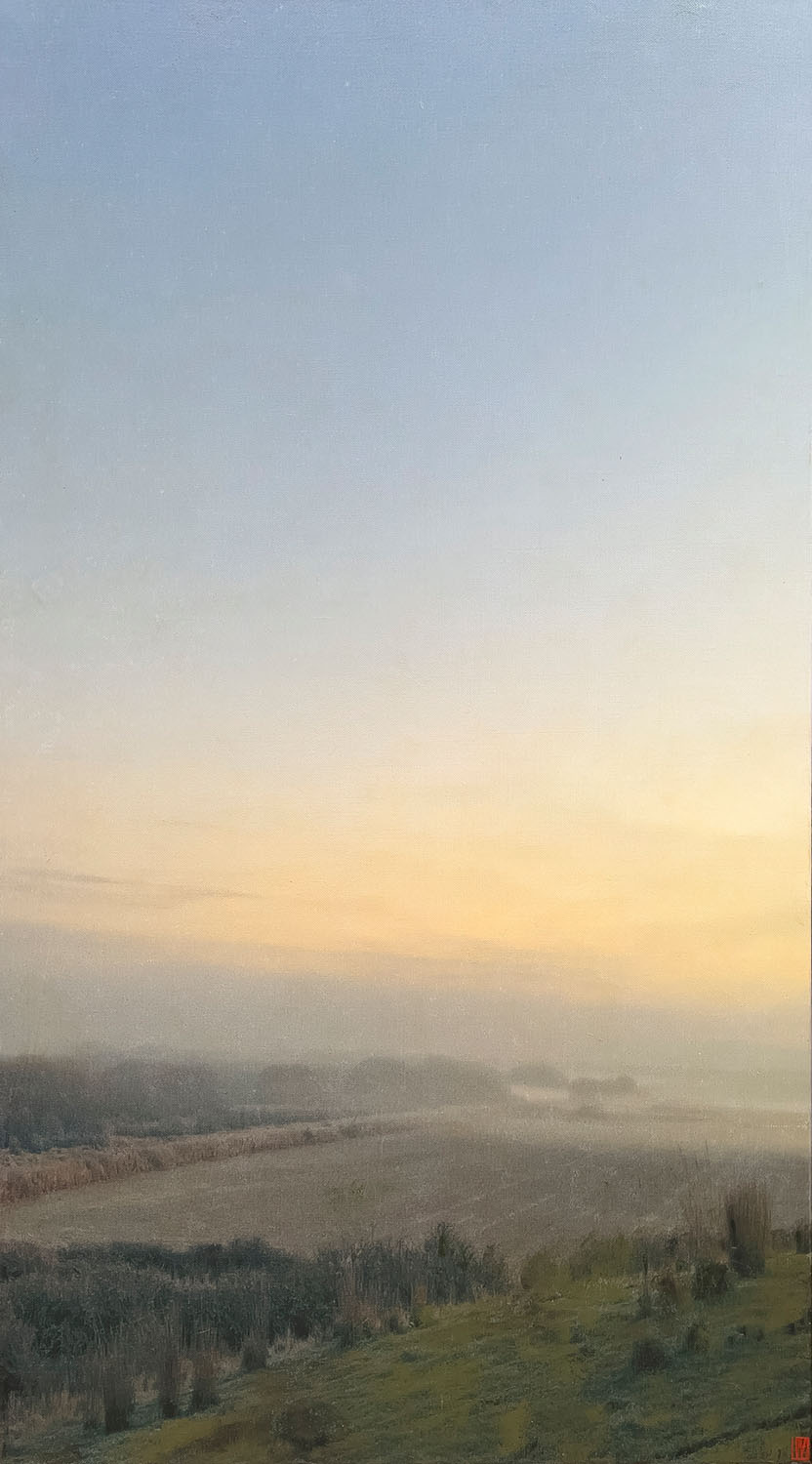 Night-Drift, Oil on Linen, 122x82cm 2023