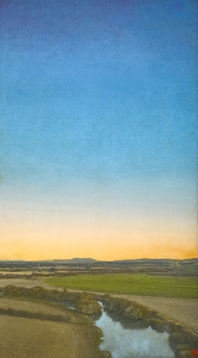 Changes to otherness, oil on linen, 137x76cm 2024
