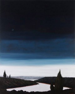 Somewhere between waking and sleeping, oil on linen, 152x122cm, Luke Wagner